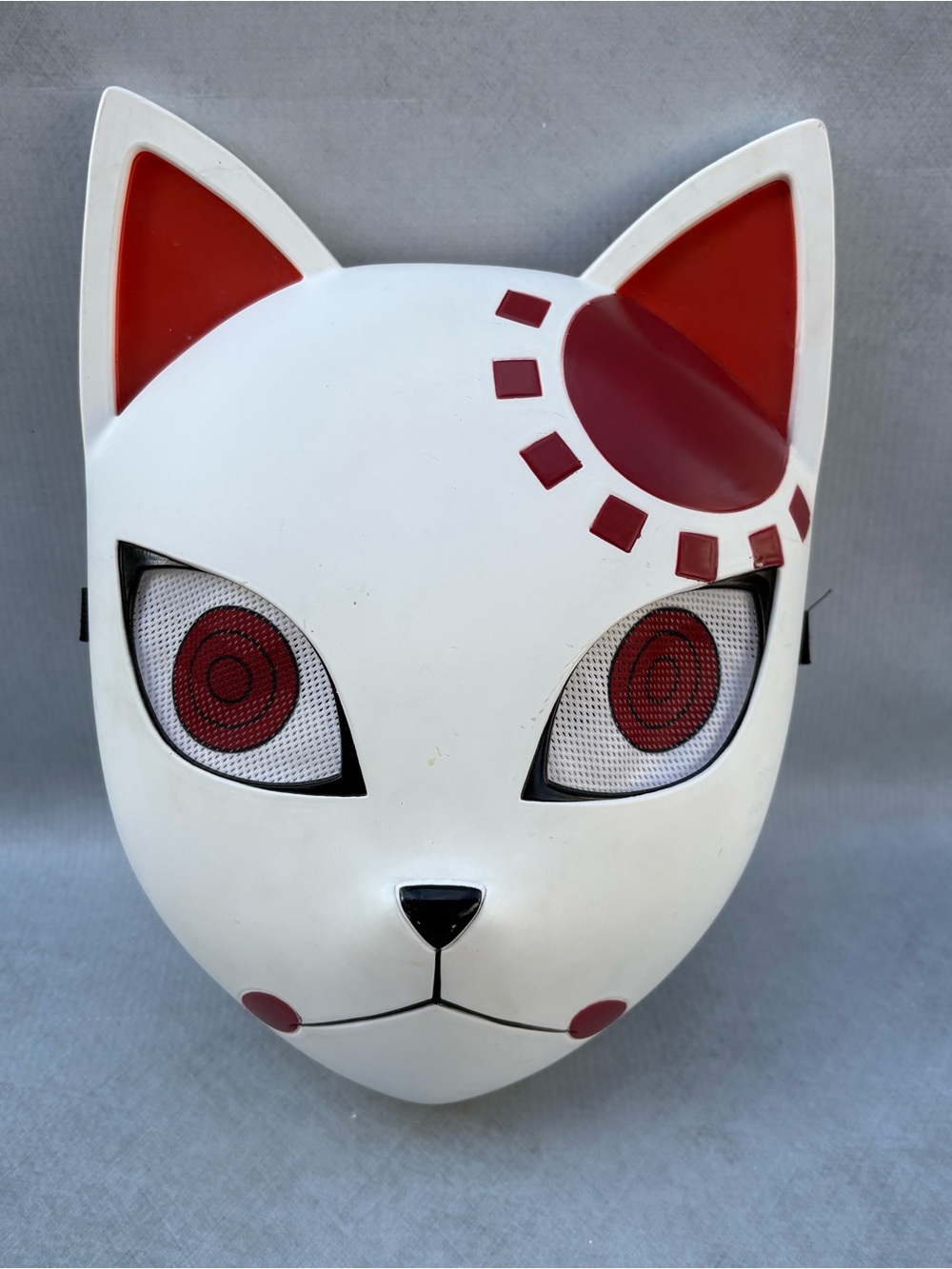 Demon Slayer Sabito Fox Cosplay Mask / Anime Warding Kitsune Mask